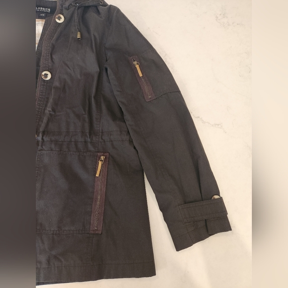 Black Liz Claiborne fall jacket - Picture 4 of 6